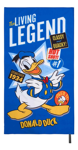 Toalla De Secado Rápido Pro Dry 75 X 147 Cm - Providencia Color Azul marino Donald Duck