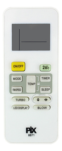 Controle Remoto Ar-condicionado - Rg52b/bge