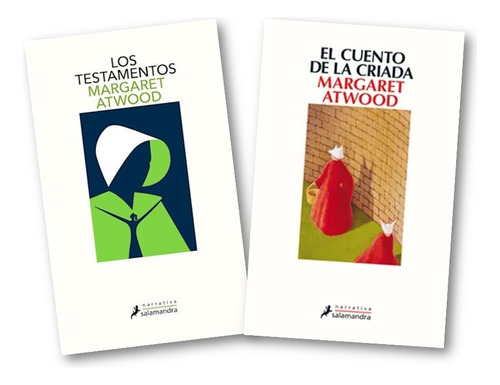 ** 2 Libros M Atwood ** Cuento De La Criada + Testamentos