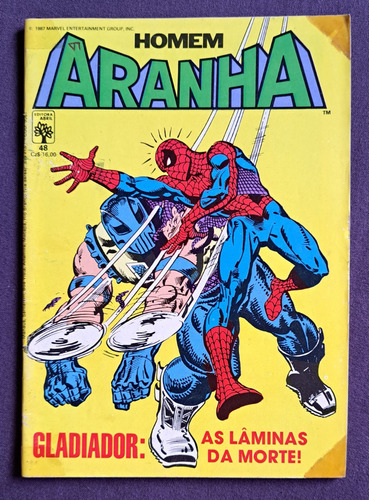 Homem-aranha N° 48 - Ed. Abril (1987) 