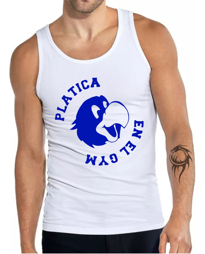 Playera Olimpica Tank Top Corta Gym Deportiva Ct8-19