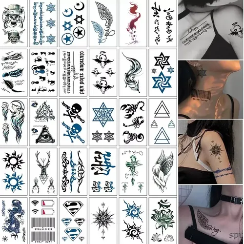 Tatuaje Efímero Facial De Gato De 20 Cm, En Negro, Para Halloween, Carnaval Y Fiestas De Disfraces