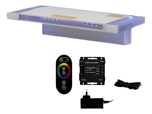 Cascada Para Alberca Led Hax 12 Pulgadas Para Muro Llorón