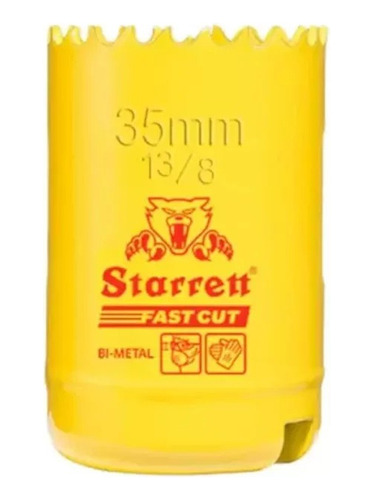 Serra Copo De Aço Rápido Bimetal 35mm Starret