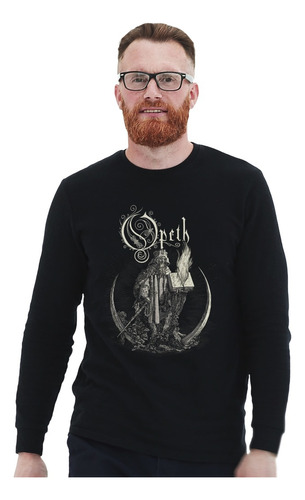 Polera Ml Opeth Rey Luna Metal Impresión Directa