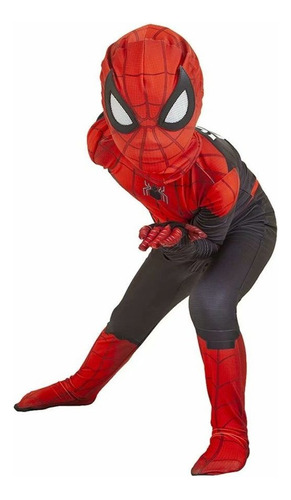 Disfraz De Hombre Araña De Halloween Para Niños Mono Cospl