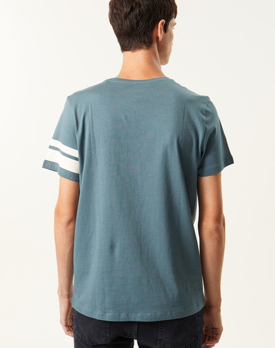 Imagen 5 de 6 de Remera Harvey Petróleo