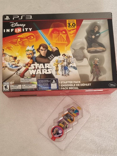 Disney Infinity 3.0 Ps3 Star Wars, Poco Uso. 4 Discos Extras (Usado)