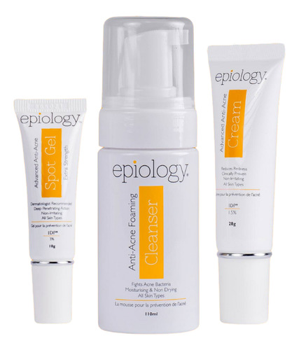 Kit Epiology Paso 1, 2 Y 3 - Anti Acné Tipo De Piel Todo Tipo De Piel