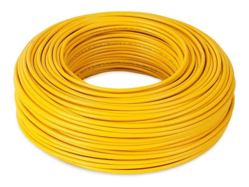 Cable Automotriz Plastico 100% Cobre Calibre 14 100 Mt Color