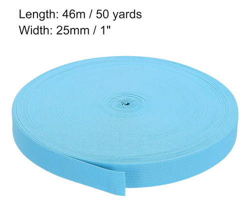 Meccanixity Bandas Elásticas Para Coser 1 Pulgada 50 Yardas
