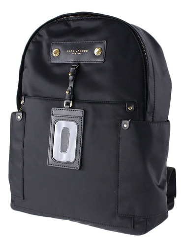 Mochila De Nailon - Negro, Grande, Negro