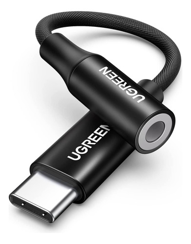 Ugreen 50631 USB C a Jack 3.5 mm Color Negro