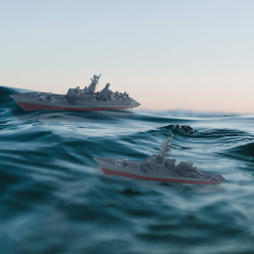Rompecabezas 3d Kvvdi 8 Juegos Portaaviones Submarino Plásti