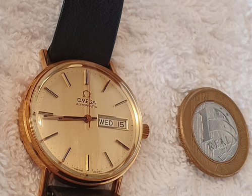 Relógio Ômega Automatic De Ouro