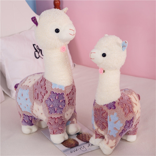 Peluche De Alpaca De 40 Cm Con Forma De Copo De Nieve,