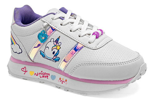 Tenis Deportivo Niña Baby Cats Melody Bco 15-21 124-951 T3