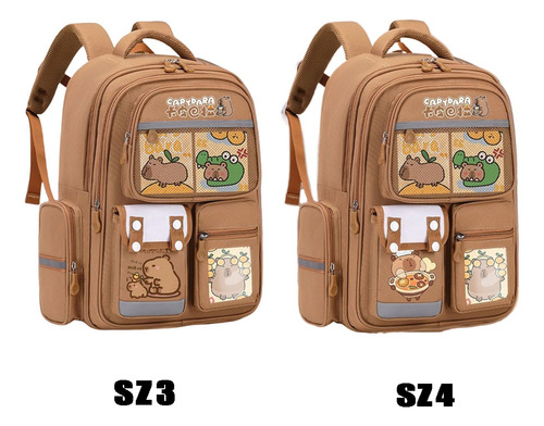 Mochila Escolar Kapibala Para Estudiantes
