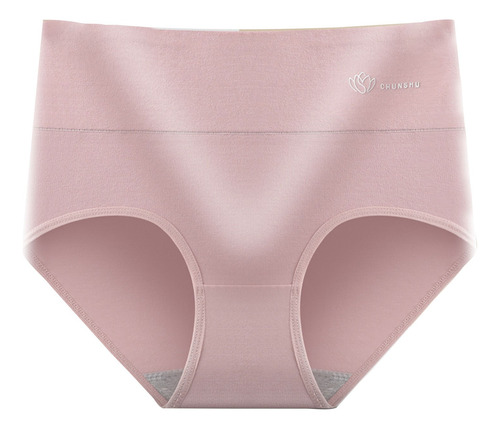 Calzoncillos De Algodón De Cintura Alta Para Mujeres Con Bar
