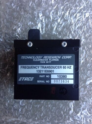 Frequency Transducer 60 Hz 13211e6901 P/n 10380 Nne