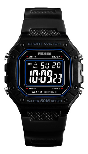 Reloj Hombre Skmei 1496 Sumergible Digital Alarma Cronometro