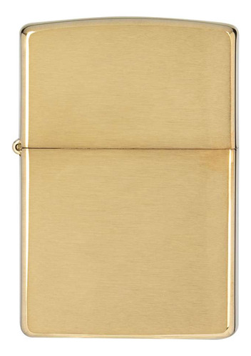 Encendedor Zippo 204B color dorado esmerilado cepillado brushed brass
