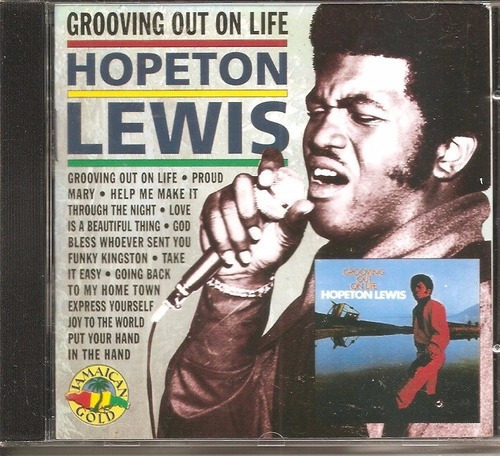 Cd Hopeton Lewis - Grooving Out On Life + Sammy Davis (novo)