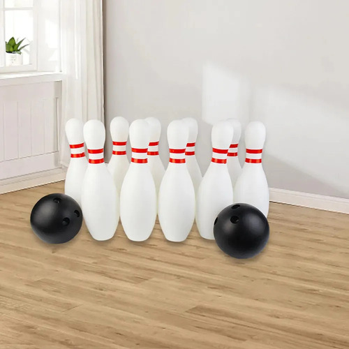 Mz Set De Bolos De Regalo For Niños, 10 Bolos Y 2 Bolas,