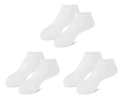 3 Pares De Calcetines Exfoliantes En Gel De Spa Hidratante S