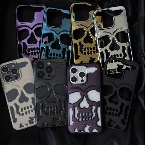 Funda Para iPhone Con Forma De Calavera Para Apple, Hallowee