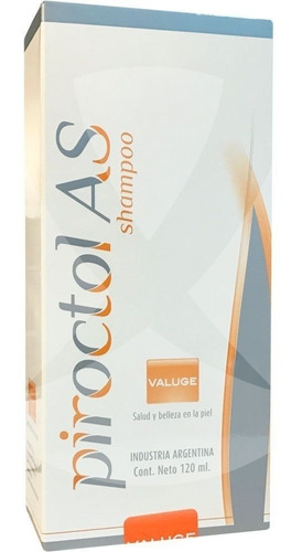 Imagen 1 de 5 de Piroctol As Shampoo 120ml Dermatitis Seborreica Anticaspa