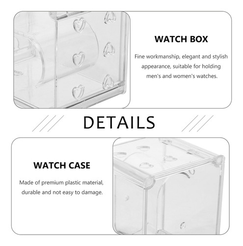 Soporte De Reloj Para Hombre, Caja Expositora De Relojes De