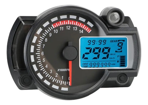 Tacometro Digital Led Velocimetro Rpm