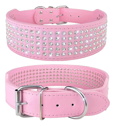 Teemerryca 5 Filas Llenas De Collares De Perros De Diamantes