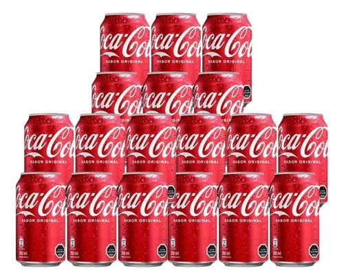 Coca-cola Sabor Original Lata 350 Ml - Pack 18 Unidades