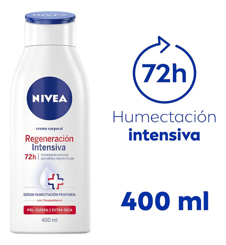 Crema Corporal Nivea Regeneración Intensiva 400ml