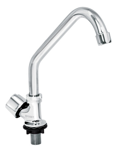 Llave Individual Fregadero, Cuello Corto, Hexagonal, Basic