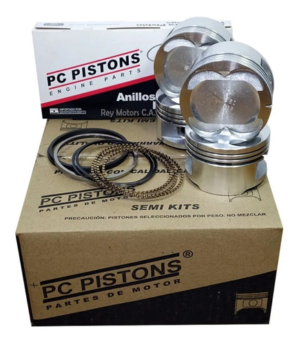 Pistones + Anillos Std Optra Desing Con Muecas 110 Vds