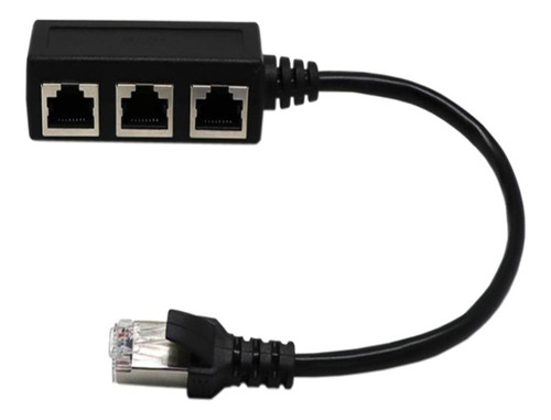 Asd Rj45 A 3 Puertos Ethernet Lan Divisor De Red Extensor