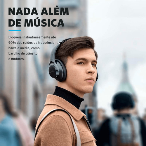 Imagem 6 de 7 de Headset Anker Soundcore Life Q20 Bluetooth Noise Cancel 40h