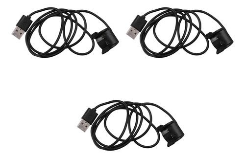 Cargador 3x Para Garmin Vivosmart Hr, Cabina De Carga De Rep