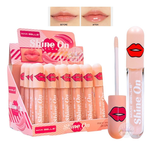 Lipgloss Maximazer Lapiz Labial Aumenta Labios 