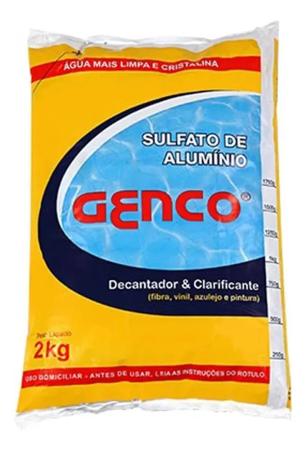 Sulfato de Alumínio Genco 2kg 405316