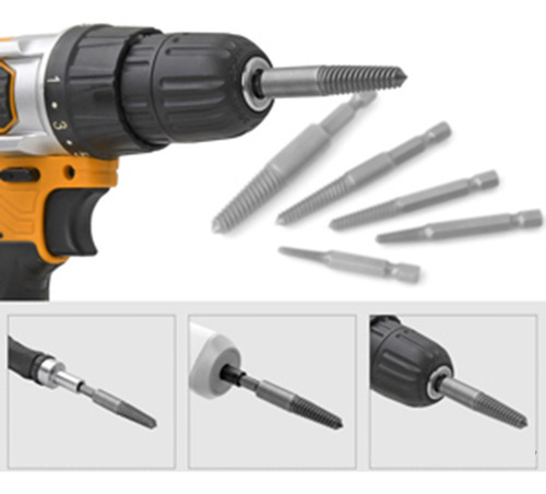Extractor De Tornillos Tubo Roto De Mango Hexagonal Traje