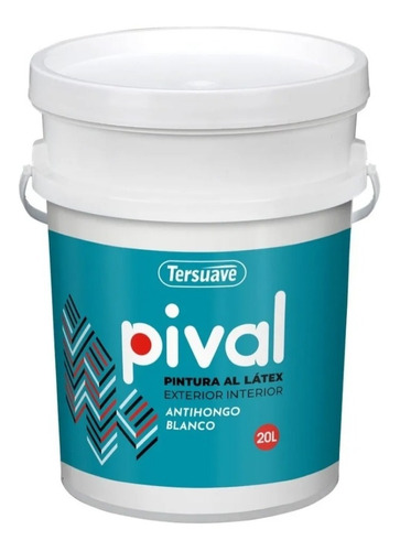 Latex Exterior Interior Pival Tersuave 20lts Blanco Oferta