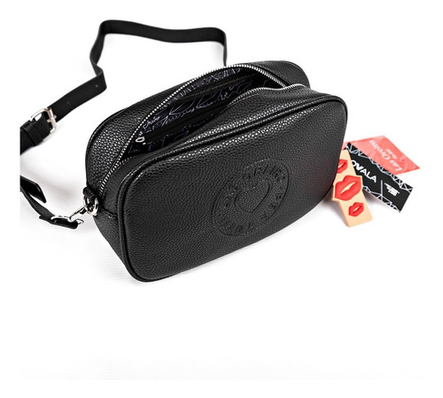 Imagen 3 de 6 de Cartera Bandolera Mujer Las Oreiro Cuero Sintetico Original