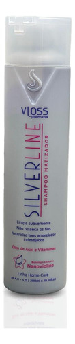 Silver Line Shampoo Matizador Cabelos Loiros Vloss H.c 300ml