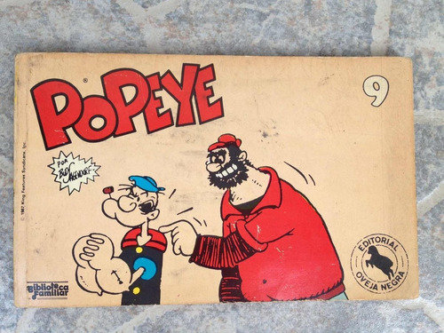 Auténtica Historieta Comics Popeye Año 1987
