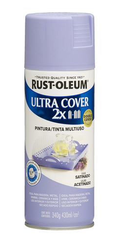 Aerosol Multiusos Ultra Cover 2x Lila Satinado 340g