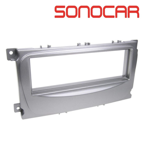 Frente Adaptador Para Ford Focus 2 Mondeo Simple Din Gris